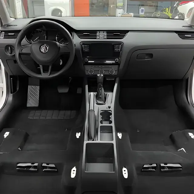 Skoda, химчистка салона